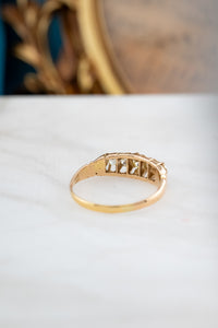 Antique 18ct Yellow Gold & Diamond 0.60ct TDW Ring, Delross Design Jewellers, Brisbane Jewellers, Custom Brisbane Jewellers, Brisbane Jewellery Repairs, Chermside West Jewellers  