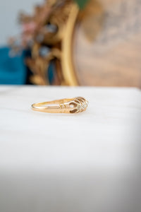 Antique 18ct Yellow Gold & Diamond 0.60ct TDW Ring, Delross Design Jewellers, Brisbane Jewellers, Custom Brisbane Jewellers, Brisbane Jewellery Repairs, Chermside West Jewellers  