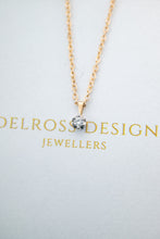 Load image into Gallery viewer, Vintage 14ct Gold Diamond Pendant,  Delross Design Jewellers, Brisbane Jewellers, Custom Brisbane Jewellers, Brisbane Jewellery Repairs, Chermside West Jewellers  