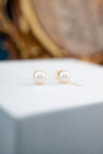 Load image into Gallery viewer, 9ct Gold Cultured Akoya Pearl Stud Earrings, Delross Design Jewellers, Brisbane Jewellers, Custom Brisbane Jewellers, Brisbane Jewellery Repairs, Chermside West Jewellers  