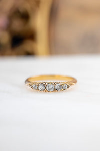 Antique 18ct Gold Diamond Ring, Delross Design Jewellers, Brisbane Jewellers, Custom Brisbane Jewellers, Brisbane Jewellery Repairs, Chermside West Jewellers  