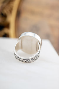 925 Sterling Silver Antique Button Ring, Delross Design Jewellers, Brisbane Jewellers, Custom Brisbane Jewellers, Brisbane Jewellery Repairs, Chermside West Jewellers  