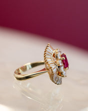 Load image into Gallery viewer, 18ct Handmade Natural 1.16ct Ruby &amp; Diamond Ring