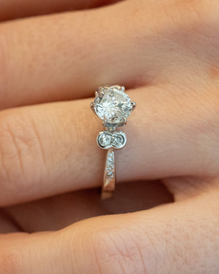18ct White Gold 1.15ct Diamond Ring