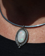 Load image into Gallery viewer, Delross Design Jewellers Opal Pendant Sterling Silver