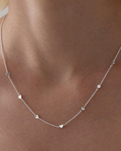 NAJO Sterling Silver Love Necklace 45cm