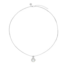Load image into Gallery viewer, Sterling Silver Rainbow Moonstone Pendant