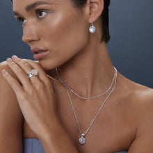 Load image into Gallery viewer, Sterling Silver Rainbow Moonstone Pendant