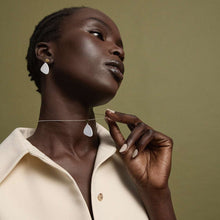 Load image into Gallery viewer, Two-Tone Sterling Silver &amp; 14ct Gold Plated Triangle Pendant