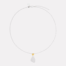 Load image into Gallery viewer, Two-Tone Sterling Silver &amp; 14ct Gold Plated Triangle Pendant