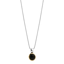 Load image into Gallery viewer, 14ct Gold Plated Sterling Silver Black Onyx Pendant