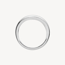 Load image into Gallery viewer, Sterling Silver Wavy 2-Band Ring