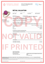 Load image into Gallery viewer, 18ct Natural 3.52ct Ruby Ring