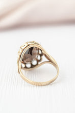 Load image into Gallery viewer, Vintage 9ct gold smokey quartz ring Delross Design Jewellers