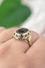 Load image into Gallery viewer, Vintage 9ct gold smokey quartz ring Delross Design Jewellers
