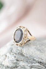 Load image into Gallery viewer, Vintage 9ct gold smokey quartz ring Delross Design Jewellers