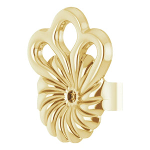 18ct Yellow Gold Stabiliser Earring Backs (Pair)