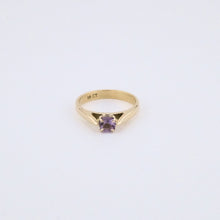 Load image into Gallery viewer, 18ct Gold 0.40ct Amethyst Ring, Delross Design Jewellers, Brisbane Jeweller