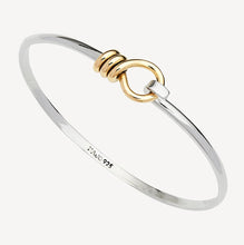 Load image into Gallery viewer, Sterling Silver Solid Tension Bangle