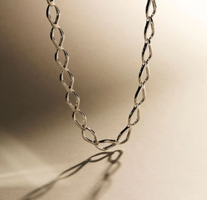 Sterling Silver Large Link Bracelet