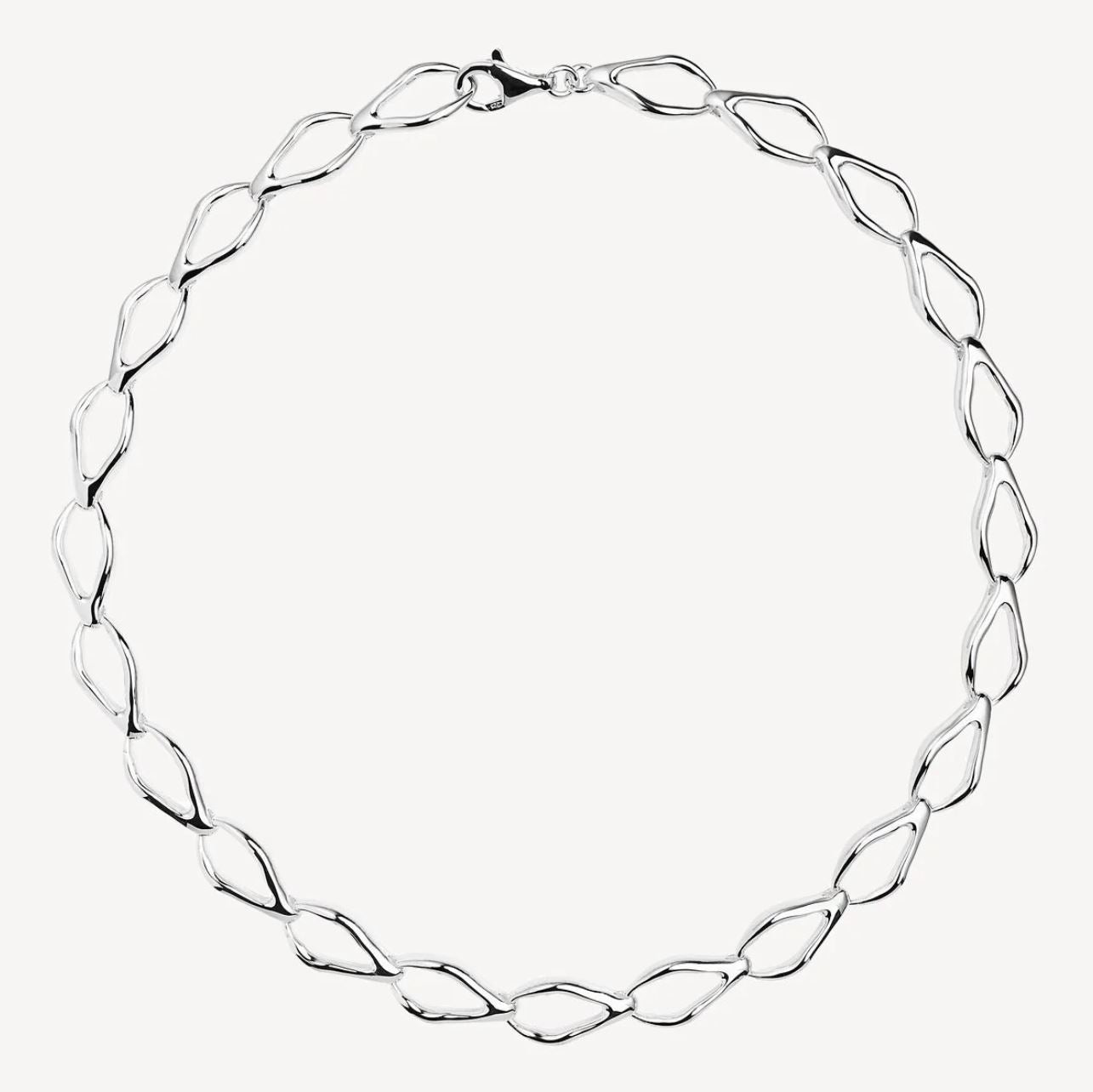 Sterling Silver Large Link Bracelet