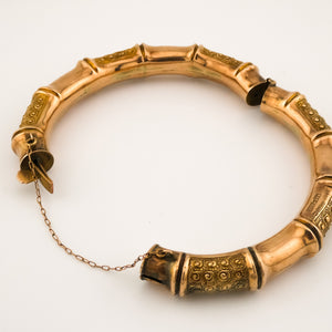 Delross Design Jeweller, Brisbane Jeweller, Chermside Jeweller, Custom Jewellery, 9ct Gold Bamboo Bracelet