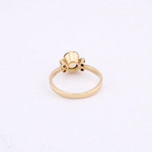 Load image into Gallery viewer, 9ct Gold Citrine &amp; Diamond Gold Ring