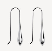 Load image into Gallery viewer, Sterling Silver Teardrop Hook Earring