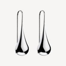 Load image into Gallery viewer, Sterling Silver Teardrop Hook Earring