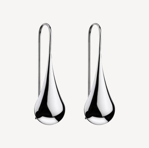 Sterling Silver Teardrop Hook Earring