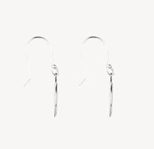 Load image into Gallery viewer, Sterling Silver Beaded Disc Hook Earrings