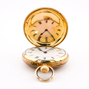 Delross Design Jeweller, Brisbane Jeweller, Chermside Jeweller, Custom Jewellery, 9ct Gold Antique Pocket Watch