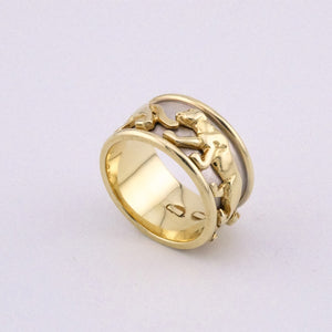 Delross Design Jeweller, Brisbane Jeweller, Chermside Jeweller, Custom Jewellery, Yellow Gold, White Gold, Lion