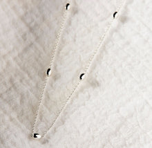 Load image into Gallery viewer, Sterling Silver Oval Beads Necklace Chain