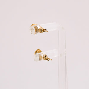 9ct Gold Natural Solid Boulder Opal Stud Earrings, Delross Design Jeweller, Brisbane Jeweller, Chermside Jeweller, Custom Jewellery 