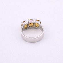 Load image into Gallery viewer, Sterling Silver 925 Citrine Ring