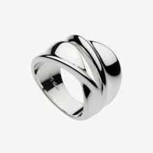 Load image into Gallery viewer, Sterling Silver Double Twisted Ribbon Ring