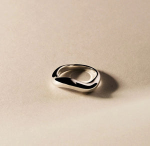 Sterling Silver Wave Ring