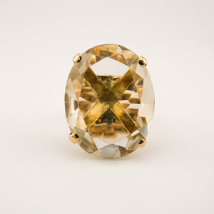 Delross Design Jeweller, Brisbane Jeweller, Chermside Jeweller, Custom Jewellery, Yellow Gold, Smokey Quartz, Ring