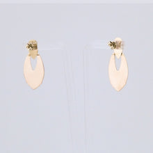 Load image into Gallery viewer, 9ct Gold &amp; Diamond Vintage Earrings Circa 1970s